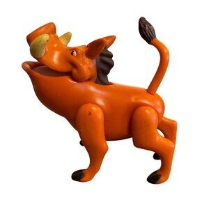 Vintage Walt Disney Pumbaa Action Figure Toy Lion King Collectible